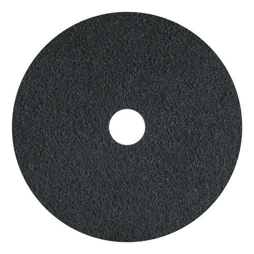 Titan Stripping Pad, 20" Diameter, Gray, 5/Carton