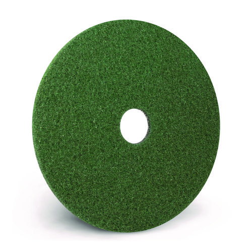 Black Diamond 3000 Grit Diamond Pad, 13" Diameter, Black/Green, 2/Carton