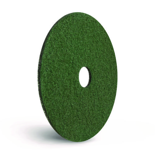 Black Diamond 3000 Grit Diamond Pad, 13" Diameter, Black/Green, 2/Carton