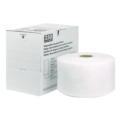 TrapEze Disposable Dusting Sheets, 5" x 6", 250 Sheets/Roll