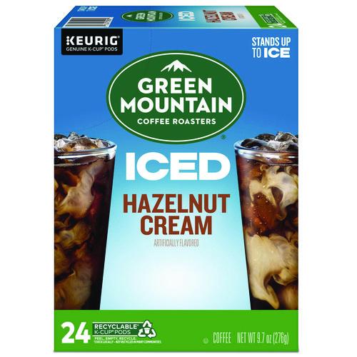 Hazelnut Cream Brew Over Ice Coffee K-Cups, 24/Box - myEliteProducts