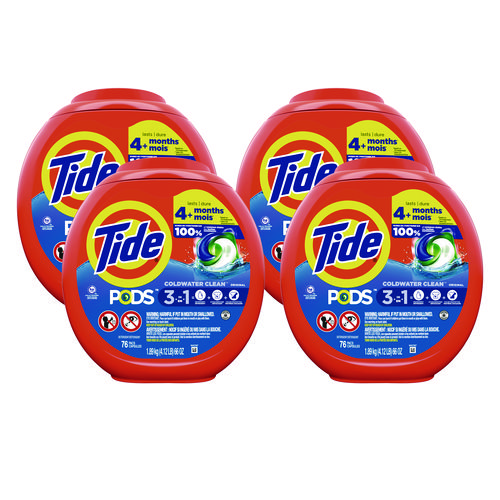 PODS Laundry Detergent, Tide Original, 76 Pods