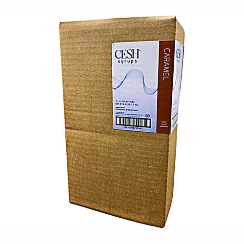 CEHGRE79194 - Enjoy the rich, sweet, and buttery flavor of CESH™ caramel. Popular for coffee, but can also be used with cocktails and as a dessert ingredient. Made with natural flavors and pure cane sugar. Flavor: Caramel; Product Packaging: Bottle; Premeasured: No; Volume Capacity: 33.81 oz.