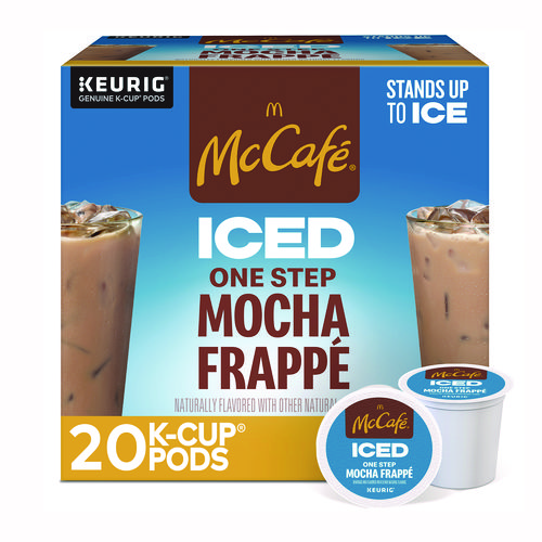 Mocha Frappe Iced Coffee Keurig K-Cup Pods, 20/Box