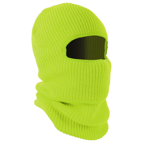 N-Ferno 6829 Freezer Balaclava Face Mask, Acrylic, One Size Fits Most, Lime