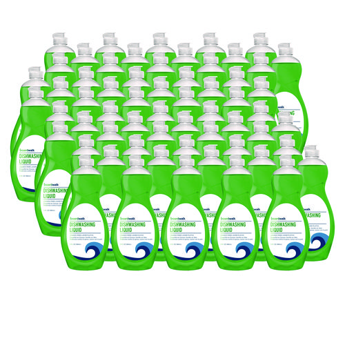 Manual Dish Soap, Fresh Scent, 3 oz Bottle, 72/Carton