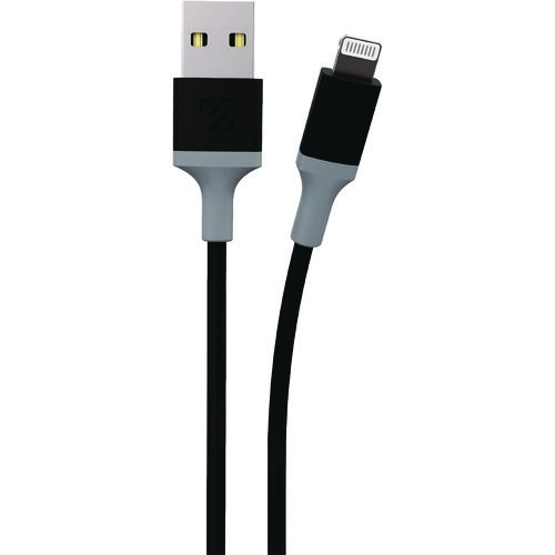 strikeLINE USB-A to Apple Lightning Charge and Sync Cable, 4 ft, Black