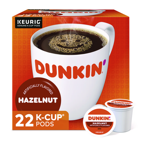 K-Cup Pods, Hazelnut, 24/Box