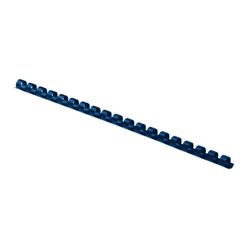 Plastic Comb Bindings, 3/4" Diameter, 150 Sheet Capacity, Navy, 100/Pack