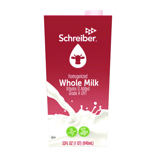 Original Whole Milk, 32 oz Carton, 12/Carton