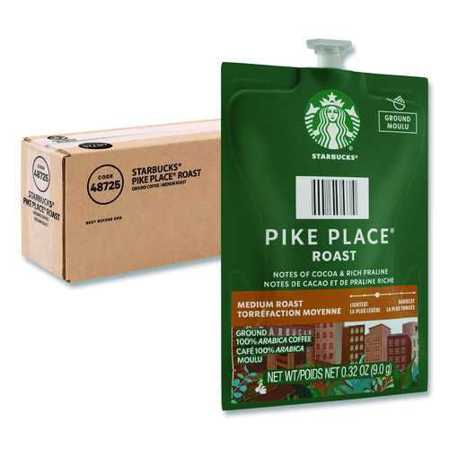 Starbucks Pike Place Roast Coffee Freshpack, Pike Place, 38/Carton