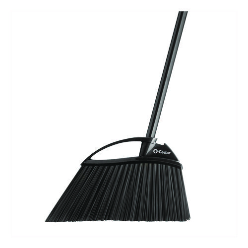 Outdoor PowerCorner Angle Broom, 48" Handle, Black/Gray