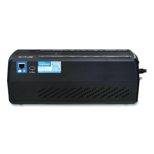 Line-Interactive Cloud-Connected UPS with Remote Monitoring, 12 Outlets, 750 VA, 316 J