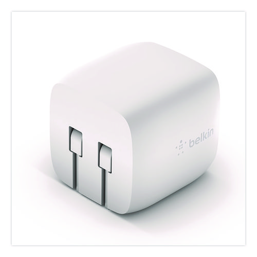 BOOST CHARGE USB-C PD 3.0 PPS Wall Charger + USB-C to USB-C Cable, White