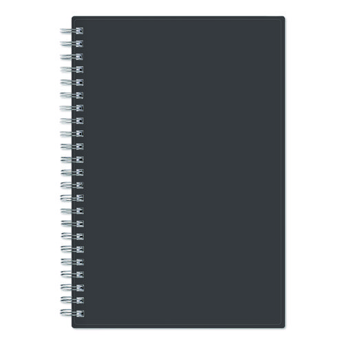 Collegiate Academic Year Weekly/Monthly Planner, 8 x 5, Charcoal Gray Cover, 12-Month: July 2024 to June 2025