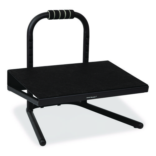 Adjustable Height Tilt Foot Rest, 14.25 x 15 d x 14.5 h, Black