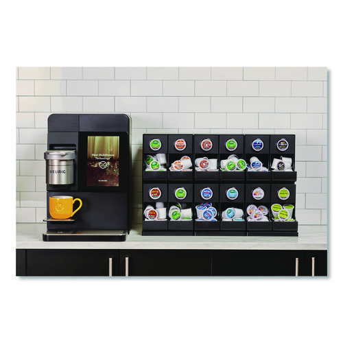 K-Cup Organizer, 12-Compartment, Black