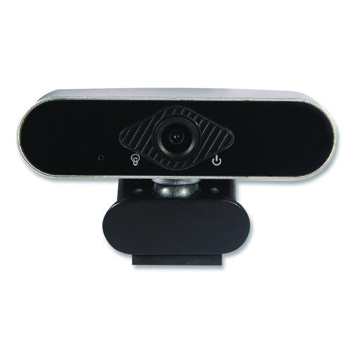 HD Elite Portable Webcam, 1920 pixels x 1080 pixels, 2 Mpixels, Black