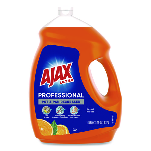 Dish Detergent, Orange Scent, 145 oz Bottle