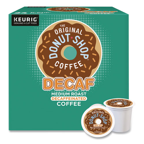 Decaf Coffee K-Cups, 0.39 oz, 22/Box