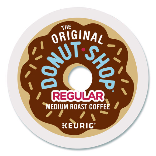 Donut Shop Coffee K-Cups, Regular, 0.39 oz, 48/Box