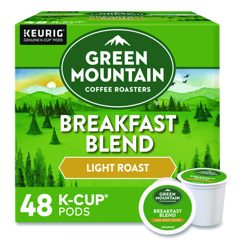 Breakfast Blend Coffee K-Cups, 0.31 oz, 48/Box