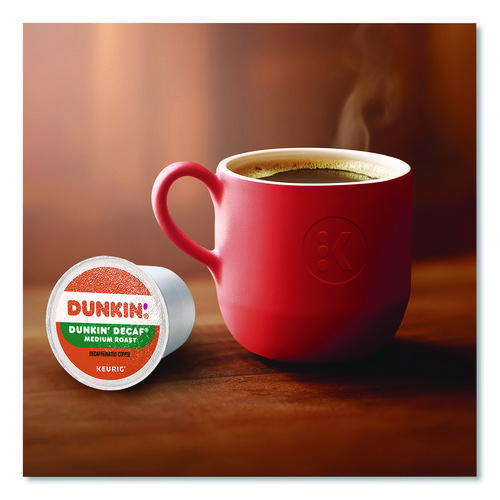 K-Cup Pods, Dunkin' Decaf, 44/Box