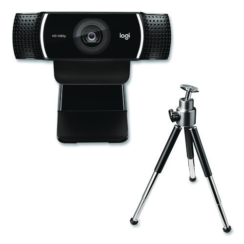 C922 Pro Stream Webcam, 1920 pixels x 1080 pixels, 3 Mpixels, Black