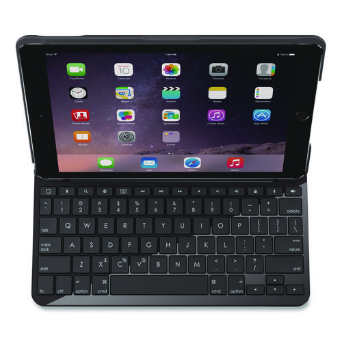 Slim Folio with Bluetooth Keyboard for iPad 5th/6th Gen, Black