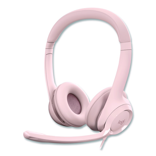 H390 Binaural Over The Head Headset, Rose