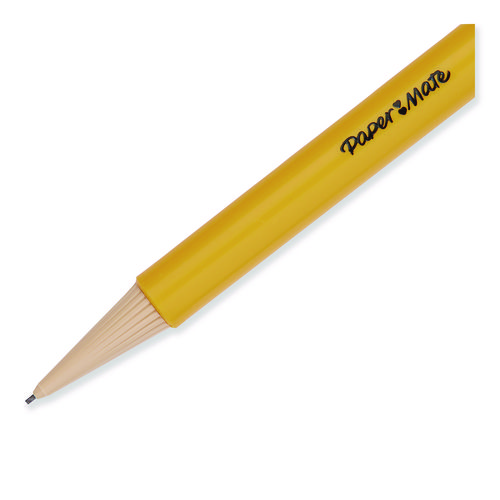 Sharpwriter Mechanical Pencil, 0.7 mm, HB (#2), Black Lead, Classic Yellow Barrel, 5/Pack