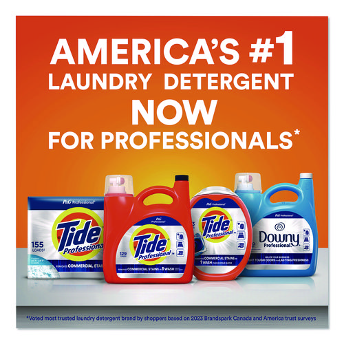 Commercial HE Liquid Laundry Detergent, 129 Loads, 170 oz Plastic Bottle with Dispensing Tap