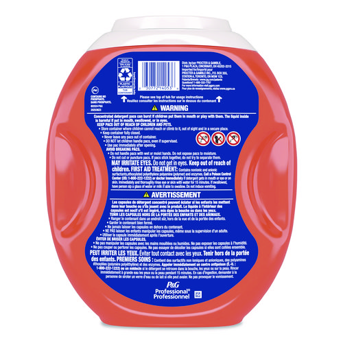 Commercial Power PODS Laundry Detergent, 63 Liquid Pods, 101 oz Tub