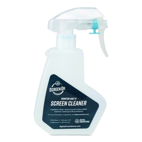 Screen Dr Monitor and TV Screen Cleaning Kit, 6.76 oz Spray Bottle with Microfiber Mitt