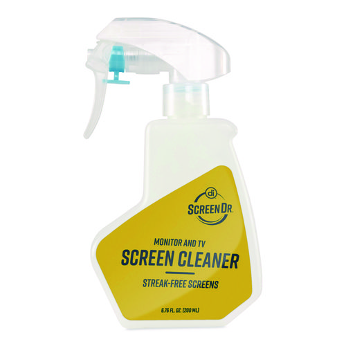 Screen Dr Monitor and TV Screen Cleaning Kit, 6.76 oz Spray Bottle with Microfiber Mitt