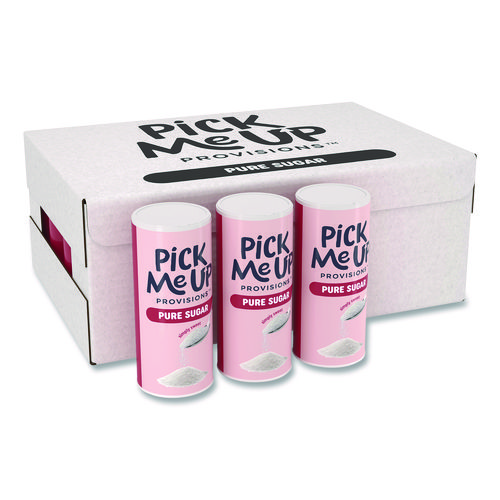 Pure Sugar, 20 oz Canister, 24/Carton