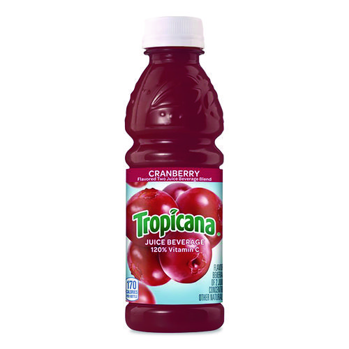 Juice Beverage, Cranberry, 10 oz Bottle, 24/Carton