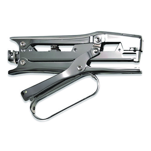 Lightweight Clipper Stapler, 20-Sheet Capacity, 2.63" Throat, Chrome