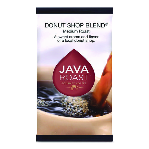 Ground Coffee, Donut Shop Blend, 1.75 oz Packet, 42/Carton