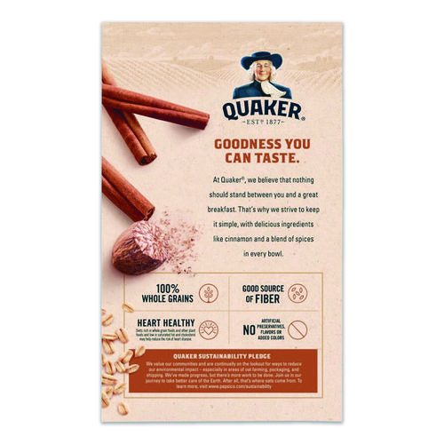 Instant Oatmeal, Assorted Flavors, 1.51 oz Packet, 64/Carton - Velocity ...