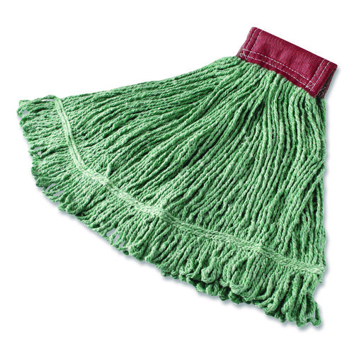 Super Stitch Blend Mop, Cotton/Synthetic, Green