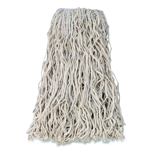 Value Pro Mop Head, Cotton, Large, White