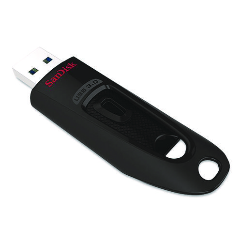 Ultra USB 3.0 Type A Flash Drive, 128 GB, Black