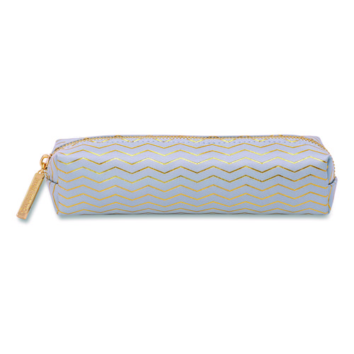 Pencil Case, 8.07 x 2.36 x 2.55, Blue, 6/Pack