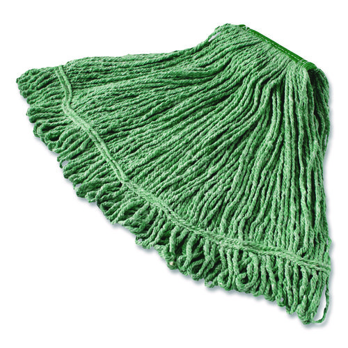 Super Stitch Blend Mop, Medium, Cotton/Synthetic, Green