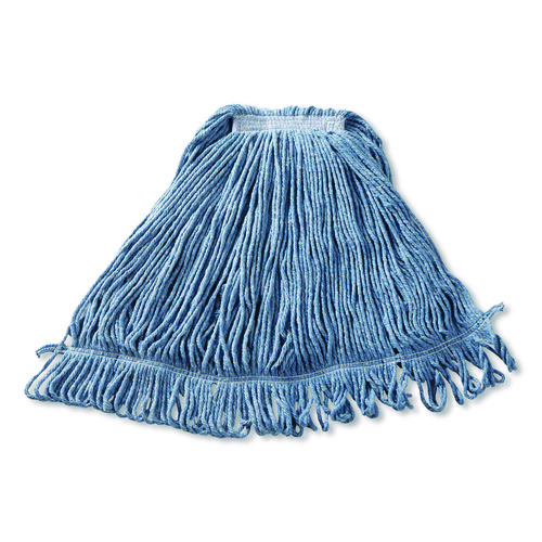 Super Stitch Blend Mop, Cotton/Synthetic, Blue