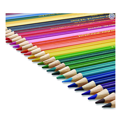 Colored Pencils, 72 Assorted Lead and Barrel Colors, 72/Box