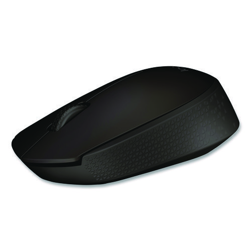 M170 Wireless Mouse, 2.4 GHz Frequency/33 ft Wireless Range, Left/Right Hand Use, Black