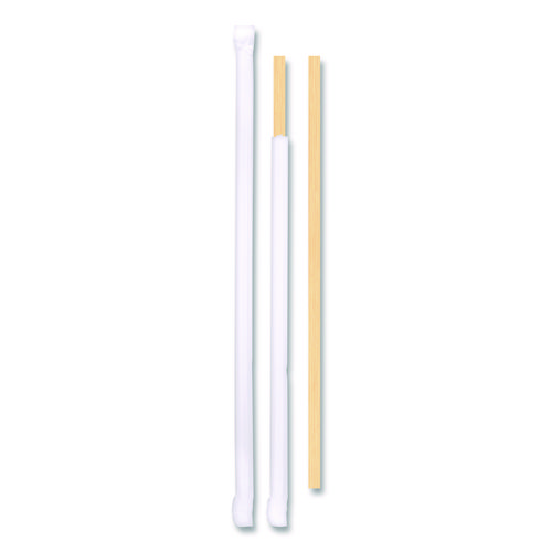 Wrapped Wood Stirrers, 7.5", 250/Box