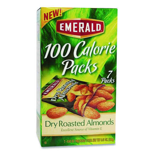 100 Calorie Pack Nuts, 0.63 oz Pack, 7/Box